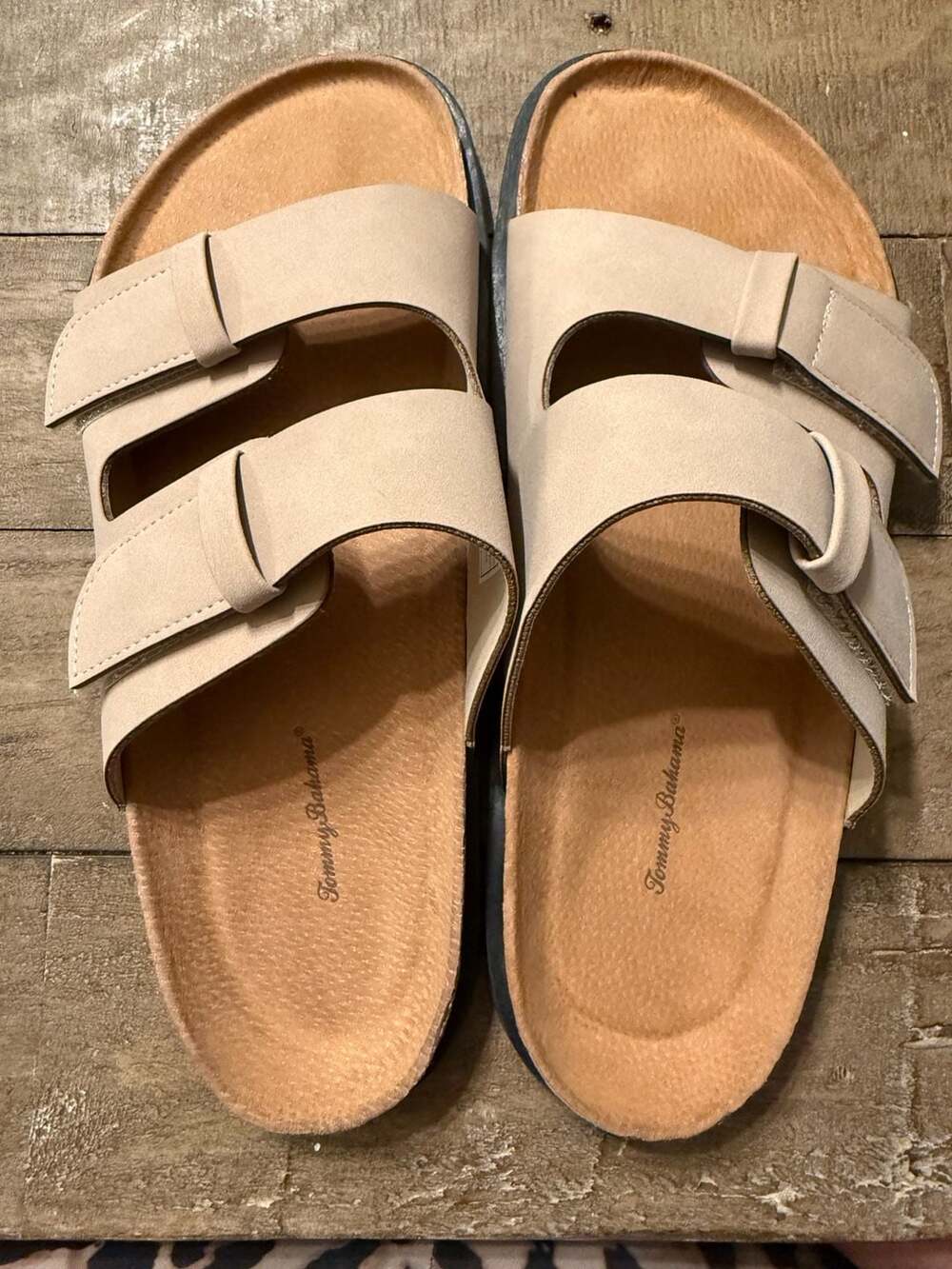 Tommy Bahama TBF-TRUITE Men's Two Strap Slide Sandals
